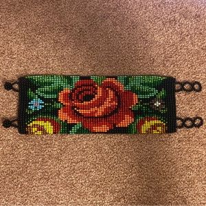 Flower rose bracelet